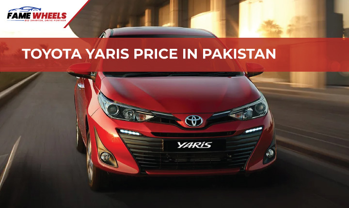 Toyota Yaris price in Pakistan